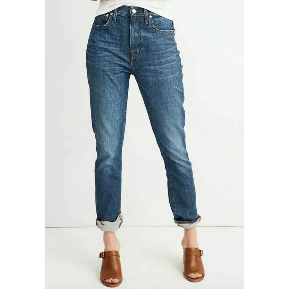 Madwell High Rise Slim Boy Jeans